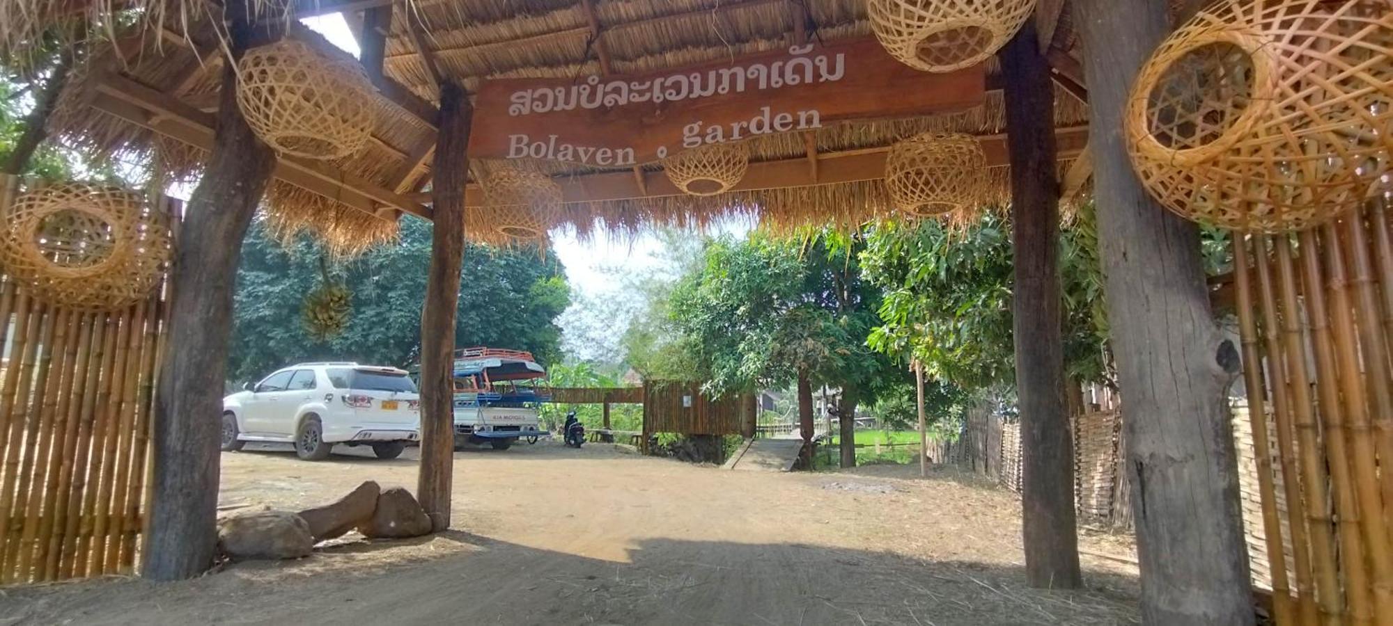 Bolaven Garden Bungalow And Tent - Tad Lo Ban Kiangtat Exterior foto