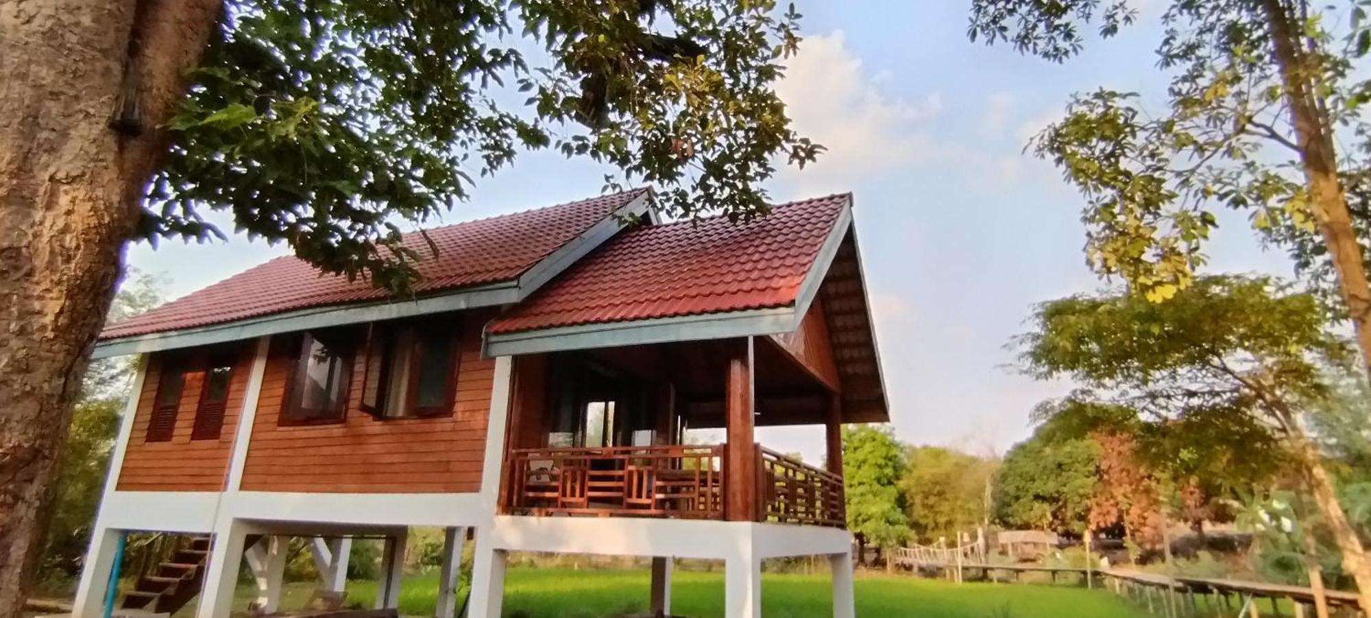 Bolaven Garden Bungalow And Tent - Tad Lo Ban Kiangtat Exterior foto